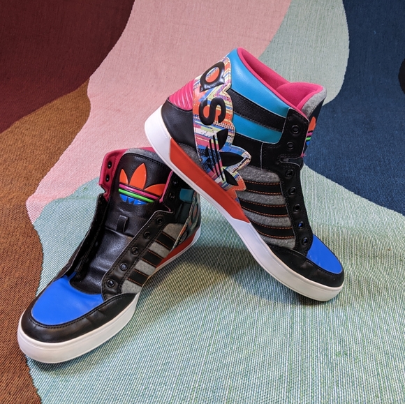 adidas Other - Adidas NEO Raleigh Men's Sneakers Colorful Blast - Big Logo